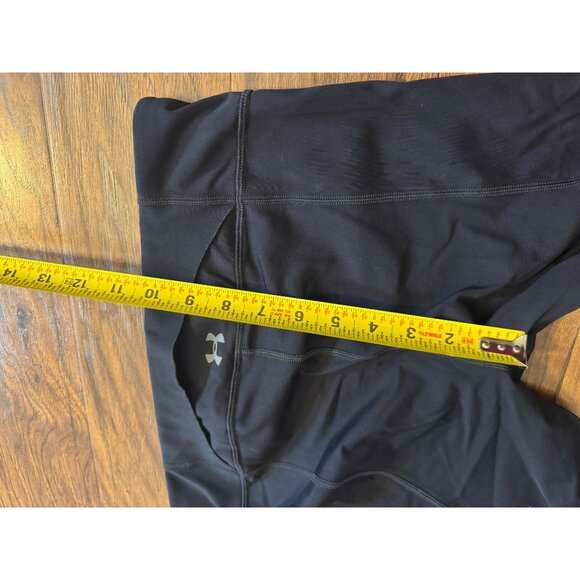 Under Armour Black Mirror Breathe Lux Compression Leggings Perforated Stirrup M - Picture 3 of 8